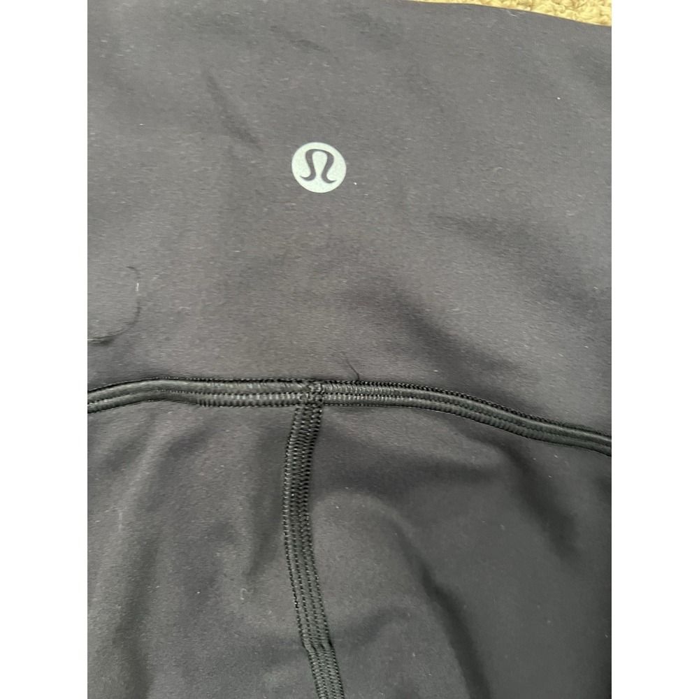 Lululemon Pant Womens Sz 4 Black Power Within Super High-Rise Athletic Workout - Picture 3 of 6